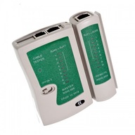 TESTER KÁBLOV RJ45 LAN RJ12 RJ11 UTP FTP + puzdro TESTER KÁBLOV RJ45 LAN RJ12 RJ11 UTP FTP + puzdro