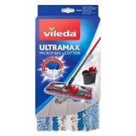 VILEDA náhradná vložka mopu Ultramax bavlnený mop 2v1 modrý