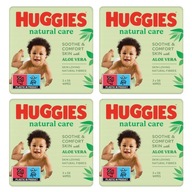4x vlhčené obrúsky HUGGIES Natural Care 168 ks 4x vlhčené obrúsky HUGGIES Natural Care 168 ks