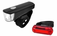 Svetlá na bicykel Predné a zadné LED svetlo na bicykel