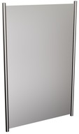 Obdĺžnikové zrkadlo 40x60 cm s rámom Chrome LR01
