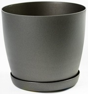 AGA MAT kvetináč so stojanom, 25 cm GRAFIT AGA MAT kvetináč so stojanom, 25 cm GRAFIT