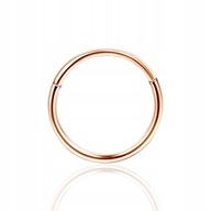 Titanium Clicker Rose Gold CIRCLE 1,0/10 Titanium Clicker Rose Gold CIRCLE 1,0/10
