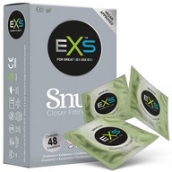 EXS Snug Fit kondómy, malé, 48 ks