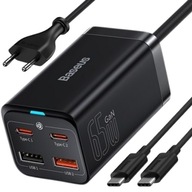 SIEŤOVÁ NABÍJAČKA BASEUS NAPÁJACÍ PÁSOK NAPÁJACÍ ZDROJ 4x USB USB-C QC PD 65W SIEŤOVÁ NABÍJAČKA BASEUS NAPÁJACÍ PÁSOK NAPÁJACÍ ZDROJ 4x USB USB-C QC PD 65W