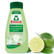 Frosch Lime gél na umývanie riadu do umývačky riadu 650ml