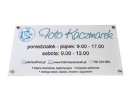 firemná tabuľa mliečne plexi vývesný štít UV potlač 60X30 firemná tabuľa mliečne plexi vývesný štít UV potlač 60X30