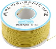 Kynar kábel 30AWG 180m žltý Kynar kábel 30AWG 180m žltý