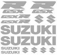 NÁLEPKY Suzuki R GSX _SILVER