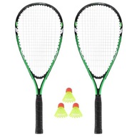 CROSSMINTON SET 2 RAKETY + DILMS + OBAL
