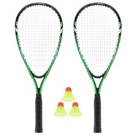 CROSSMINTON SET 2 RAKETY + DILMS + OBAL