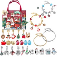 ADVENTNÝ KALENDÁR NÁRAMOK ŠPERKY PRÍVESKY 24 KS DIY ADVENTNÝ KALENDÁR NÁRAMOK ŠPERKY PRÍVESKY 24 KS DIY