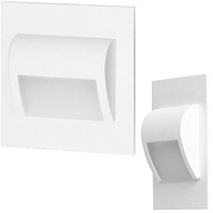 ORNO svietidlo na schodisko zapustený držiak lampy 12V DRACO LED neutrálna biela 4000K ORNO svietidlo na schodisko zapustený držiak lampy 12V DRACO LED neutrálna biela 4000K
