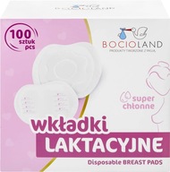 BOCIOLAND SUPER Absorpčné prsné vložky 100 ks BOCIOLAND SUPER Absorpčné prsné vložky 100 ks