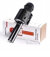 BEZDRÔTOVÝ BLUETOOTH MIKROFÓN KARAOKE ČIERNA BEZDRÔTOVÝ BLUETOOTH MIKROFÓN KARAOKE ČIERNA