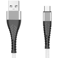 1,5 m USB-C TYP-C RÝCHLE NABÍJACÍ kábel, QC oplet 1,5 m USB-C TYP-C RÝCHLE NABÍJACÍ kábel, QC oplet