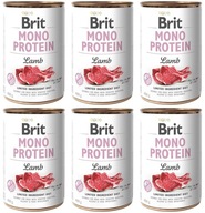 Brit Mono Protein Lamb 6 plechoviek 400 g