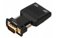 KONVERTOR ADAPTÉRA AUDIO SIGNÁLU VGA na HDMI KONVERTOR ADAPTÉRA AUDIO SIGNÁLU VGA na HDMI