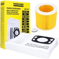 4x ORIGINÁLNE TAŠKY KARCHER PRE WD 3.200 MV 2 MV 3 SE 4001 + NÁHRADNÝ FILTER 4x ORIGINÁLNE TAŠKY KARCHER PRE WD 3.200 MV 2 MV 3 SE 4001 + NÁHRADNÝ FILTER