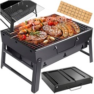 TURISTICKÝ PRENOSNÝ SKLADACÍ ZÁHRADNÝ PIKNIKOVÝ GRIL NA UHLIE + KINDLING TURISTICKÝ PRENOSNÝ SKLADACÍ ZÁHRADNÝ PIKNIKOVÝ GRIL NA UHLIE + KINDLING