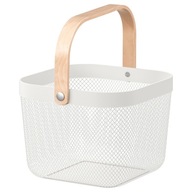 IKEA RISATORP Košík, biely, 25x26x18 cm IKEA RISATORP Košík, biely, 25x26x18 cm