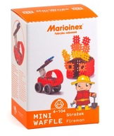 Marioinex mini bloky hasičské stredné oblátky