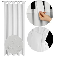 Záhradný záves 155cm x 240cm biely so suchým zipsom Záhradný záves 155cm x 240cm biely so suchým zipsom