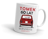 Darčekový hrnček k 60. narodeninám 60 ROKOV FIAT 126b Darčekový hrnček k 60. narodeninám 60 ROKOV FIAT 126b