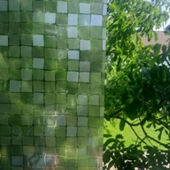 90cm STATICKÁ FÓLIA NA SKLENÉ OKNO 3D Štvorec 90cm STATICKÁ FÓLIA NA SKLENÉ OKNO 3D Štvorec