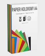 Sada dekoračných a eko papierov 100A4 160g 10col Sada dekoračných a eko papierov 100A4 160g 10col