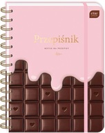 Kniha receptov s gumou A5/240 Notes Recepty Čokoláda