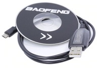 USB PROGRAMOVACÍ KÁBEL PRE BAOFENG BF-T1 BF-9100 CD