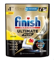 FINISH Ultimate Plus 45 citrónových kapsúl do umývačky riadu FINISH Ultimate Plus 45 citrónových kapsúl do umývačky riadu