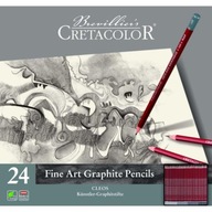 Sada 24 ks ceruziek CRETACOLOR Fine Art Graphite
