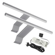 2x LED nábytkové svietidlo nad skrinku osvetlenie zrkadlového ramena 12V 3W STELLA 2x LED nábytkové svietidlo nad skrinku osvetlenie zrkadlového ramena 12V 3W STELLA