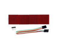 MAX7219 - MATRIX/MATRIX LED 8x32 - červená