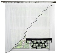 Záclony prelamované Záclony Voálové panely Prelamované 80 cm vzor Záclony prelamované Záclony Voálové panely Prelamované 80 cm vzor