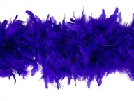 Šatka perová BOA SAMBA 1,8m 18cm TMAVO FIALOVÁ 9459 Šatka perová BOA SAMBA 1,8m 18cm TMAVO FIALOVÁ 9459