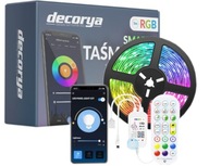 FARBA 5M 12V LED RGB SAMOLEPIACA PÁSKA + DIAĽK FARBA 5M 12V LED RGB SAMOLEPIACA PÁSKA + DIAĽK