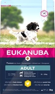 Eukanuba Krmivo pre dospelých psov Kurča 3kg