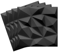 3D stropné kazety, ČIERNA, dekor Brilliant, 4x/1m2 3D stropné kazety, ČIERNA, dekor Brilliant, 4x/1m2