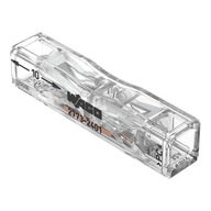 WAGO RÝCHLOKONEKTOR 2X4 TRANSPARENTNÝ PO CEZ 100 KS WAGO RÝCHLOKONEKTOR 2X4 TRANSPARENTNÝ PO CEZ 100 KS