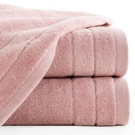 DAMLA uterák 70x140 s velúrovým okrajom Púdrové froté bavlnené eurozáclony DAMLA uterák 70x140 s velúrovým okrajom Púdrové froté bavlnené eurozáclony
