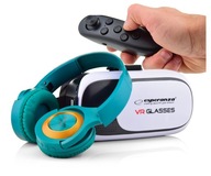 DARČEK PRE CHLAPCA OKULIARE VR 360 + SLÚCHADLÁ DARČEK PRE CHLAPCA OKULIARE VR 360 + SLÚCHADLÁ