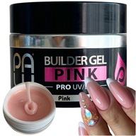 Palu Builder Gel Pink gél na stavbu nechtov, ružový 50g, PRO uv/led line Palu Builder Gel Pink gél na stavbu nechtov, ružový 50g, PRO uv/led line