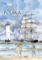 NÁSTENNÝ KALENDÁR 2025 ĽUDOVÝ POĽSKO AKVAREL B5 NÁSTENNÝ KALENDÁR 2025 ĽUDOVÝ POĽSKO AKVAREL B5
