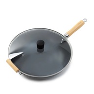 WOK PANvica SYDNEY s drevenou rúčkou 32 cm HOMLA