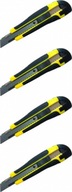 Baliaci nôž so zámkom, veľký nôž 18mm Donau Professional, zosilnený x 4 ks Baliaci nôž so zámkom, veľký nôž 18mm Donau Professional, zosilnený x 4 ks