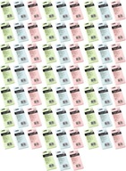 Samolepiace papieriky D.Rect 38-51mm 22x3x100 Samolepiace papieriky D.Rect 38-51mm 22x3x100