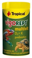 TROPICAL VIGOREPT MULTIVIT CALCIUM LIME VITA. D3 a K PRE PLAZY A Obojživelníky 100ml TROPICAL VIGOREPT MULTIVIT CALCIUM LIME VITA. D3 a K PRE PLAZY A Obojživelníky 100ml